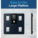 thumbnail image 5 of Báscula inteligente GE para peso corporal y porcentaje de grasa con pantalla LCD todo en uno, báscula digital para baño, analizador de composición corporal con Bluetooth y aplicación, pesaje preciso,, 5 of 5