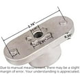 thumbnail image 2 of Lawn Mower Blade Adapter 748-0376E Replacement for MTD Murray Troy-Bilt Yard Machine Yardman Bolens Push Walk-Behind Mower 748-0376 748-0376A 748-0376B 748-0376C, 2 of 7