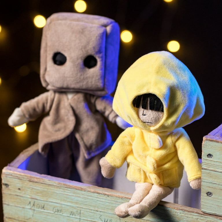  HUAM 2/3Pcs Little Nightmares Plushies,Little Six and Mono  Plush Soft Stuffed Game Doll for Kids and Fans (B) : Toys & Games