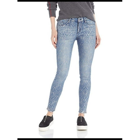 JESSICA SIMPSON $89 Womens New Blue Skinny Jeans 27 Waist Juniors B+B