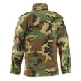 thumbnail image 2 of Brooklyn Armed Forces Twill M65 Jacket, Woodland Camo, 2 of 2