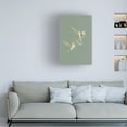 thumbnail image 2 of Sarah Manovski 'Sage Green Gold Hummingbirds' Canvas Art, 2 of 4