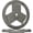 1-Inch Center (Standard), variant on BalanceFrom Tri-Grip Cast Iron Plate Weight Plate for Strength Training, Weightlifting and Crossfit, 1-Inch or 2-Inch, Standard or Olympic 2.5-45lbs, Multiple Options