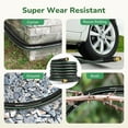 thumbnail image 6 of GreatBuddy 75 ft Garden Hose 5/8", Less Kink Heavy Duty Water Hose, Durable & Flexible Hose for Outdoor, Lawn, Car Washing, Pet Bathing and Household, 6 of 8
