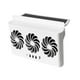 thumbnail image 1 of Ventilador de de la ventana del automóvil USB y Ventilador de enfriamiento de automóvil con energía solar Camión Fácil instalación de 5000 rpm, 1 of 8