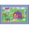 thumbnail image 1 of LA Rug OLK-016 1929 Olive Kids Collection - Country Farm Rug - 19 x 29 Inch, 1 of 1