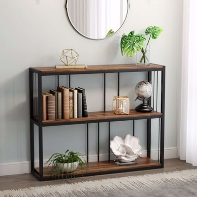 Buy Tribesigns 3 Tier Vintage Industrial Console Table