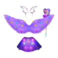 thumbnail image 1 of Txlixc Traje de mariposa para niñas y niños Txlixc moda, 1 of 1