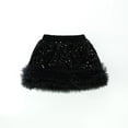 thumbnail image 2 of XXWXYD Sparkly Sequin Tu𝗍u Skirt Elastic Waist Shiny Tulle Ballet Dance Dress Toddler Baby Puffy Mesh Par𝗍y Outfit Girls A Line Princess Costum𝖾 Flared, 2 of 9
