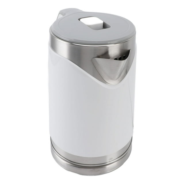 Stainless Steel Electric Kettle Fast Heating Auto Shut Off Double Layer Water Heater for Home Kitchen Boiling Water Kettle Electric Tea Kettle Stainless Steel Electric Kettle