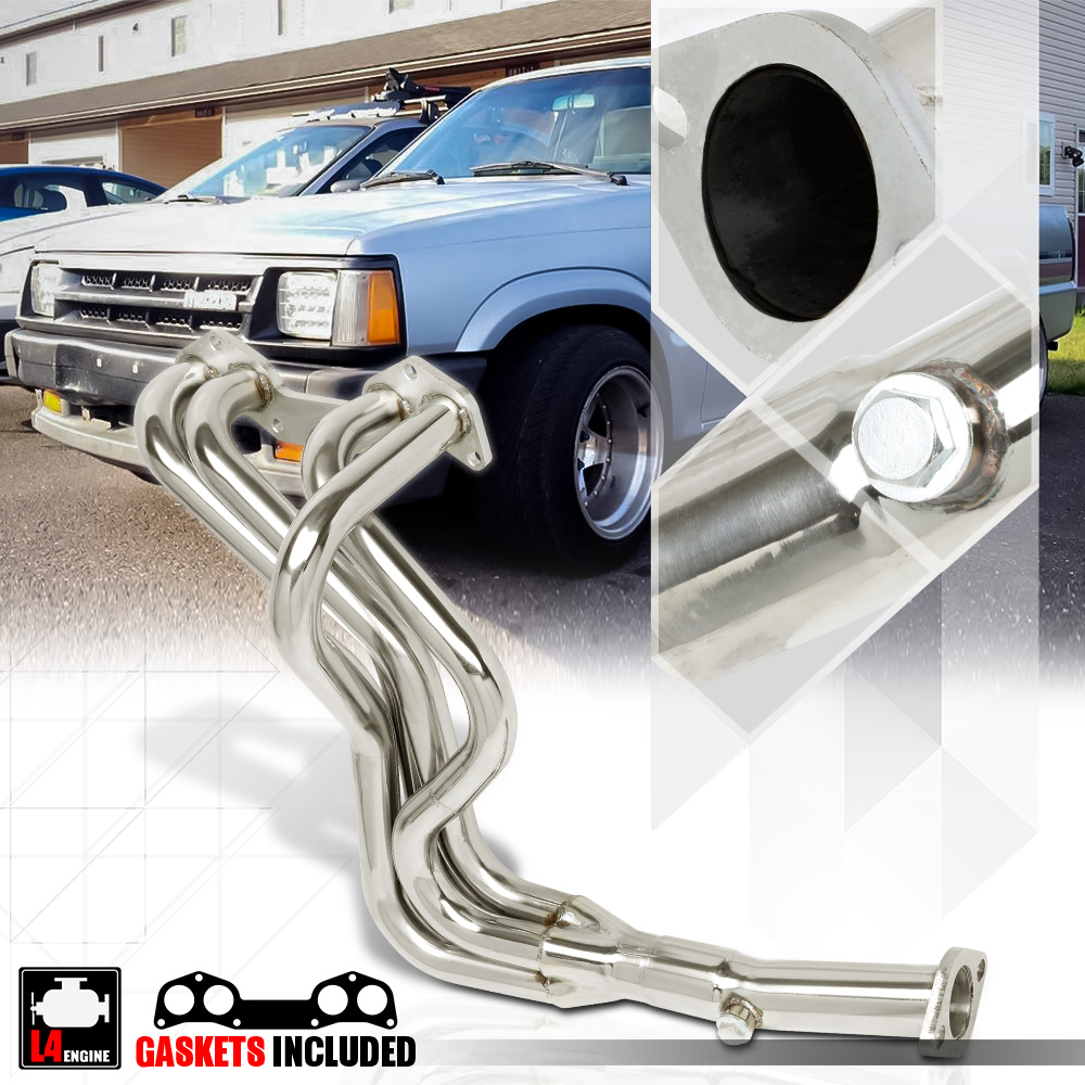 Stainless Steel Exhaust Header Manifold for 86-93 Mazda B2000/B2200 2.2  Manual 87 88 89 90 91 92 - Walmart.com