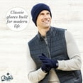 thumbnail image 3 of Britt's Knits Craftsman Knit Tech-Compatible Gloves - Navy (Men's), 3 of 6