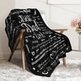 thumbnail image 4 of Gifts for Dad Blanket - Best Dad Ever Blanket for Fathers Day, Dad Gifts From Daughter Son, Dad Birthday Gifts, Presents for Dad Blanket on Father's Day Christmas, Fluffy Blanket 157 * 132CM, 4 of 6