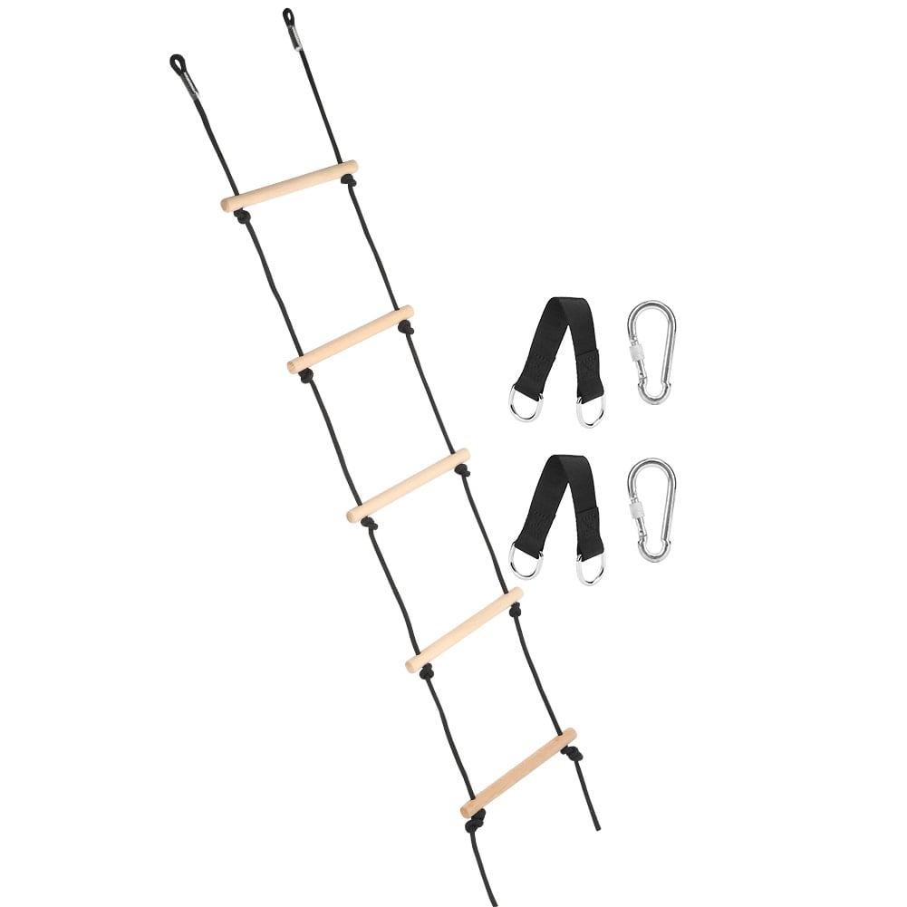 Durable Rope Fine Workmanship Safe Material Children Climbing Ladder, Children Swing Toy, for Indoor Outdoor Using Fitness Equipment