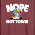 thumbnail image 3 of Garfield - Nope Not Today - Women's Lightweight French Terry Long Sleeve Shirt, 3 of 5