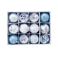 thumbnail image 3 of Vikakiooze 2023 12PCS Christmas Tree 6cm Ball Bauble Hanging Home Party Ornament Decor, 3 of 3