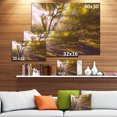 thumbnail image 3 of Bicycle Ride in Fall Forest - Landscape Canvas Art Print, 3 of 4