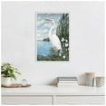 thumbnail image 4 of Amanti Art Great White Egret Framed Canvas Wall Art Print, 4 of 10