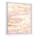 thumbnail image 3 of Pastel Abstract With Beige Pink and Yelllow Spots 30 in x 40 in Framed Painting Canvas Art Print, by Designart, 3 of 5