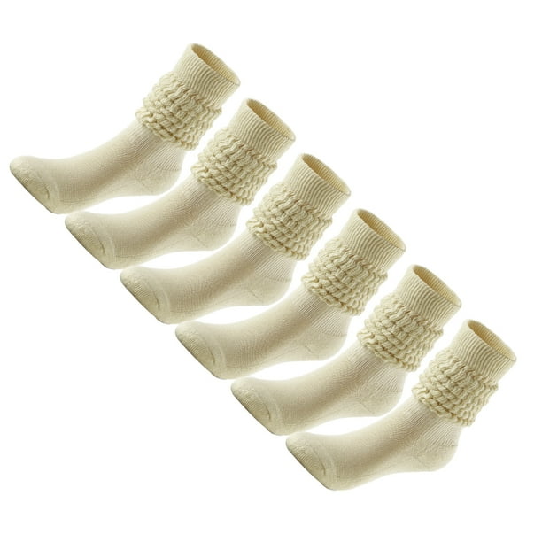 Calcetines holgados Minnieouse estilo moderno Beige