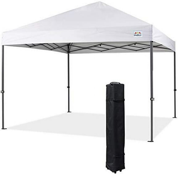 COOSHADE Heavy Duty Pop Up Canopy Tent 12x12Ft(White)