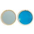 thumbnail image 2 of Milue Rattan Circle Wall Mirror 16 Inch Round Dressing Mirror Makeup Mirrors for Entryways Washrooms, 2 of 9