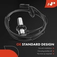 thumbnail image 6 of A-Premium ABS Wheel Speed Sensor Compatible with Audi Models - 80 1988-1995, A4 1997-1998, Coupe 1990-1991 - Rear Driver and Passenger Side, Replace# 8A0927807C, 6 of 8