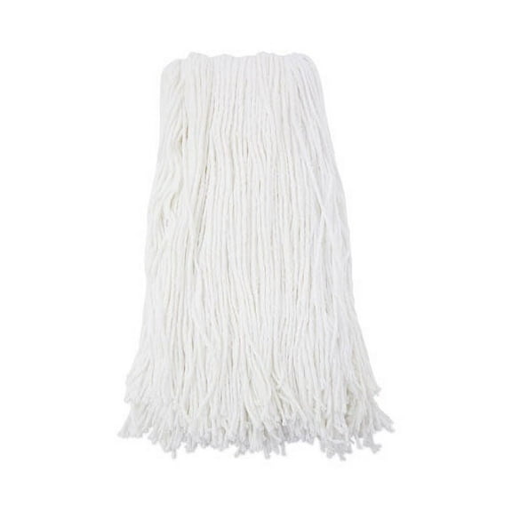 Cut-End Wet Mop Head, Rayon, No. 32, White | Bundle of 2 Each