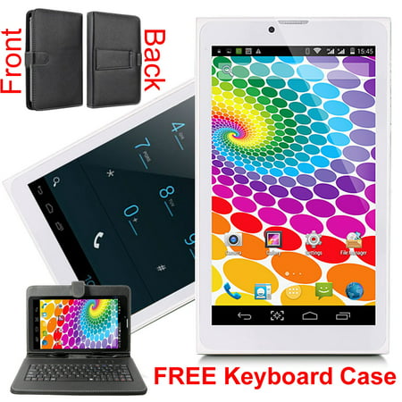 Indigi® 7inch Factory Unlocked 3G SmartPhone 2-in-1 Phablet Android 4.4 KitKat Tablet PC w/ WiFi + Keycase Included