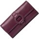 thumbnail image 1 of Cartera de mano de piel auténtica para mujer con decoración circular, tarjetero de identificación de gran capacidad, organizador 6922, 1 of 5
