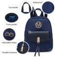 thumbnail image 4 of MKP Women Nylon Mini Backpack Handbags Lightweight Anti-theft Travel Waterproof Shoulder Purse, 4 of 6
