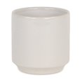 thumbnail image 1 of Maceta Elegora de Cerámica Pequeña Blanco Hueso de Planter Cheung, 1 of 3