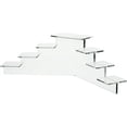 thumbnail image 2 of Source One Deluxe Acrylic 7 Tier Display Stand, Available in 3 Sizes Clear & Black (Small, Clear), 2 of 11