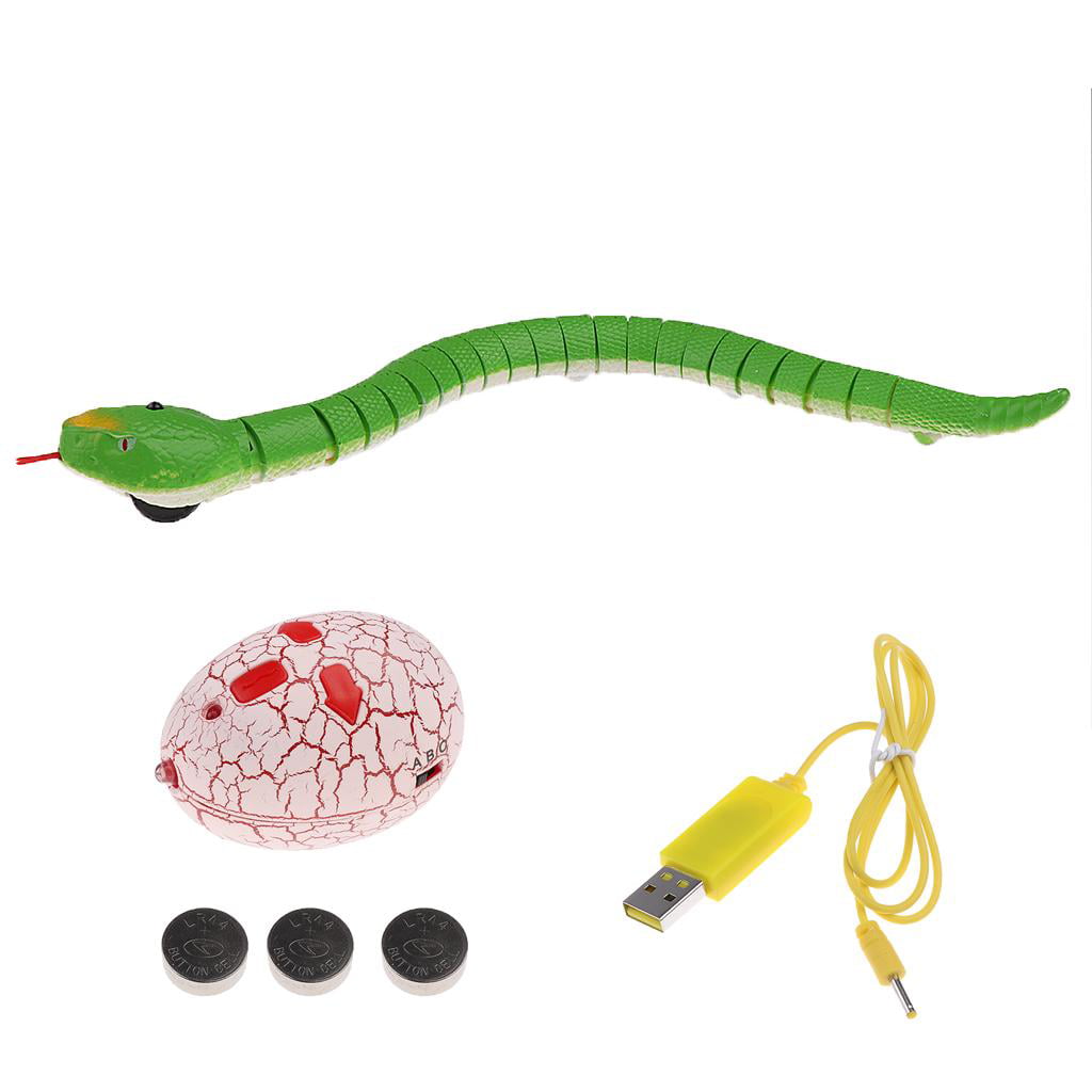 16" Realistic Snakes Gag Gift Infrared Remote Control RC Prank Joke Gag Toys 
