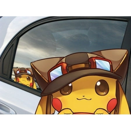 Pokemon Pikachu & Ash Anime Car Window Decal Sticker 014 Anime Stickery  Online