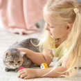 thumbnail image 4 of 12 bolas de juguete para gatos, bolas de plástico para gatos, campana para gatos, color aleatorio (12 piezas), 4 of 4
