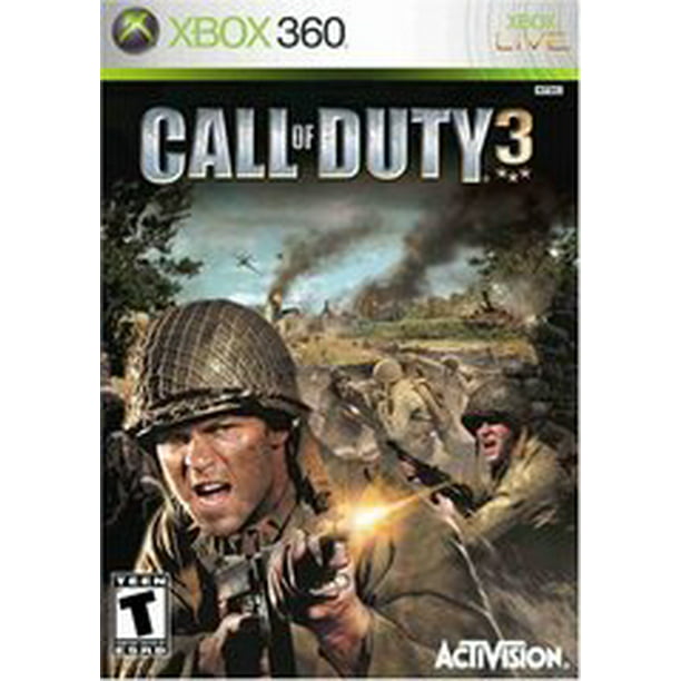 moderadamente Gladys Esperanzado Call of Duty 3 - Xbox360 (Used) - Walmart.com