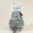 thumbnail image 6 of Dream Lifestyle Puppy Dress Sling Adorable Breathable Cosplay Dress-up Cherry Decor Decorating Summer Small Dog Princess Cosplay Costume for Party, 6 of 8