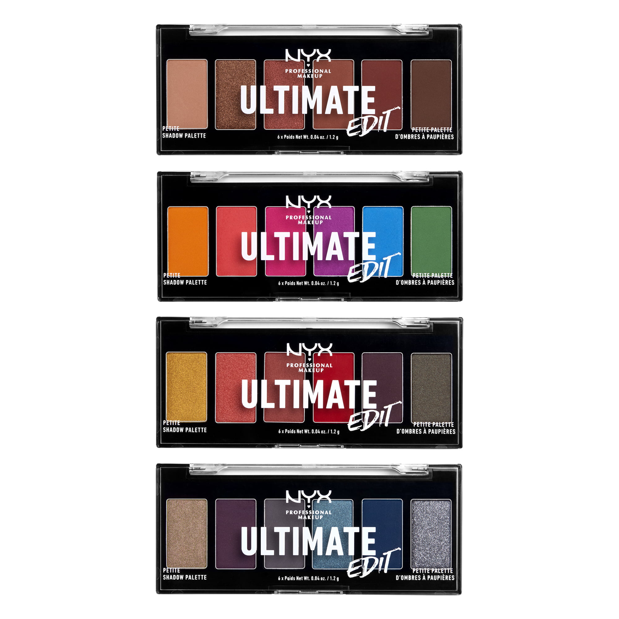 NYX Professional Makeup Ultimate Edit Petite Shadow Palette, Warm Neutrals - image 5 of 7