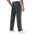 thumbnail image 2 of Men's Mesh Open Bottom Sweatpants，Athletic Running Pants with Pockets 3XL, 2 of 5