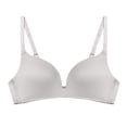 thumbnail image 2 of Gkeoshab Bra Gifts For Women Comfortable Thin Traceless No Steel Ring Converged And Adjustable Back Bra Dark Grey 36, 2 of 3