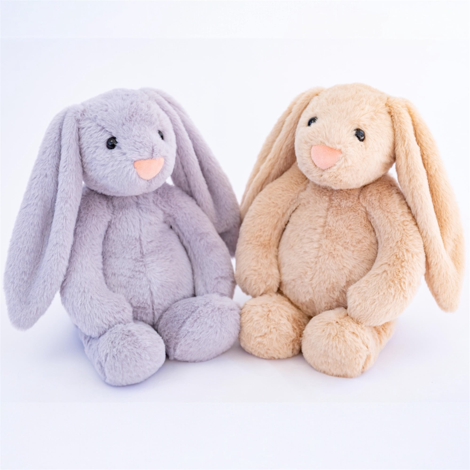 Olivia and Jack 3 lb Weighted Bunny Stuffed Animal 16 in - Weighted Plush Animals - Weighted Stuffed Animals for Anxiety - Weighted Stuffed Animals for Kids, Adults