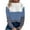 Blue, variant on Fartey Womens Fall Sweaters 2024 Trendy Mock Neck Long Sleeve Pullover Tops Dressy Casual Color Block Knit Chunky Sweaters