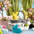 thumbnail image 5 of 1 Pcs Easter Egg Fillers Bunny Toys,Mini Easter Bunny Figurine for Easter Basket Stuffers,Mini Flocked Easter Bunny Ornaments,Foam Bunny Figurines for Party Decorations,(D,2.63x2.36 in), 5 of 8