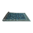 thumbnail image 2 of Ahgly Company Indoor Round Oriental Light Blue Industrial Area Rugs, 4' Round, 2 of 4