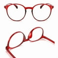 thumbnail image 6 of LANLANG 3 Pack Reading Glasses for women men with 3 Colors, Black/Red/Blue, Clear Lens, +1.50, 6 of 9
