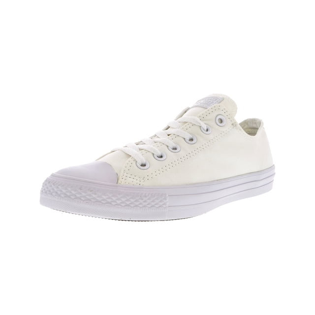 Converse Chuck Taylor All Star Ox Blanc Monochrome Espadrille de Mode à la Cheville - 9M / 7M