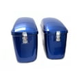 thumbnail image 4 of Mutazu Cobalt Blue LW Motorcycle Hard Saddlebag for Yamaha Honda Suzuki Kawasaki, 4 of 6