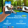 thumbnail image 4 of Comedero para aves FreeKoala con cámara solar AI 4K UHD azul, 4 of 9