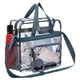 thumbnail image 5 of Viaje Transparentes, Bolsa De Almacenamiento De Cosméticos, Impermeable, Transparente, De Cuerpo Cruzado, Organizador De Artículos De Tocador De Mano Con Correa Ajustable N.° 2 Advancent HA046257-02, 5 of 6